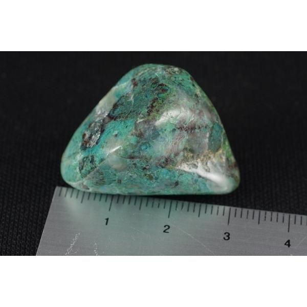 クリソコラ（珪孔雀石）原石磨き　１３．２ｇcc-16