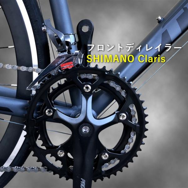 ロードバイク 700C 最新シマノ Claris クラリス デュアルコントロールレバー 16段変速 自転車本体 通勤 通学もおすすめ  グレードアップモデル TRINX-TEMPO3.0 /【Buyee】