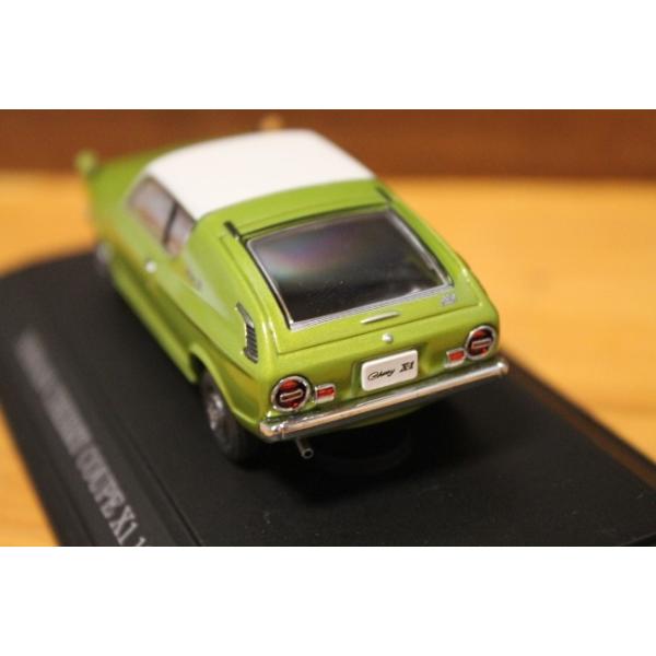 EBBRO 1/43 日産 チェリー クーペX1 1971 グリーン/ホワイト 506