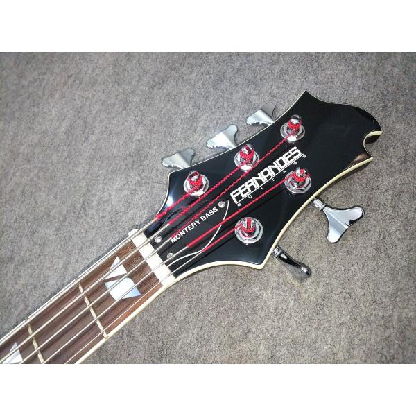 日本未発売モデル Fernandes / Monterey Bass 5 Deluxe サンプル品 B級