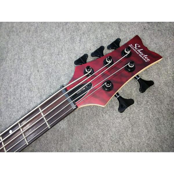 調整済で弾きやすい5弦ベース Schecter / Stiletto Custom-5(VRS