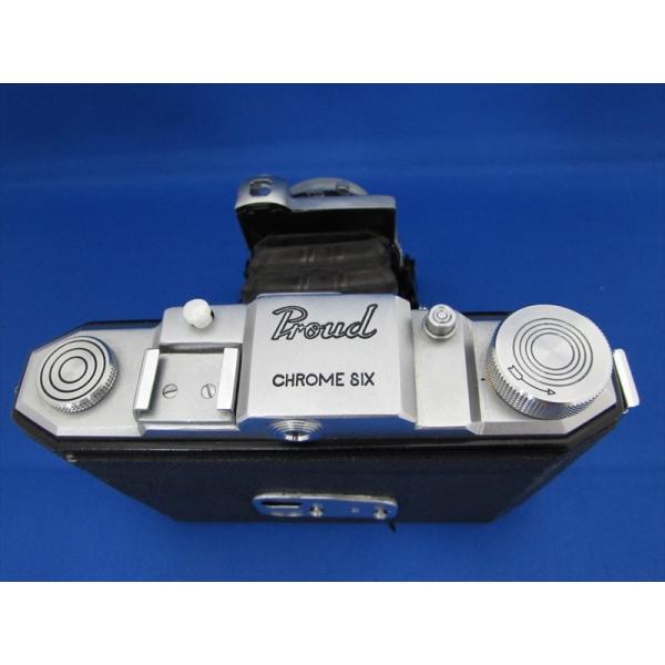 KSK PROUD-6 CHROME アンティーク品 ジャンク品 カメラ クラシック】 隅田光機製作所 PROUD CHROME 6［中判フイルム