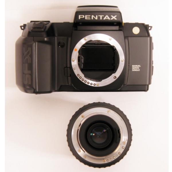 ジャンク品】 PENTAX SFX + F 35-135mmF3.5-4.5［オートフォーカス