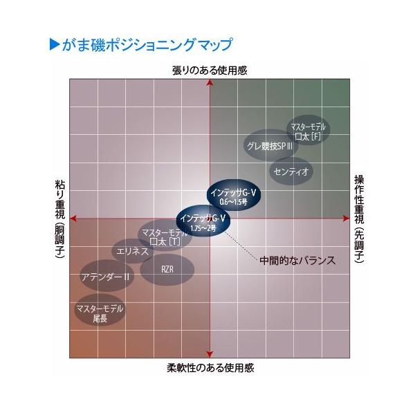 がまかつ (Gamakatsu) がま磯 INTESSA G-V（インテッサG5）0.6 5.3