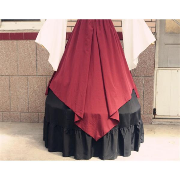 西洋中世 宮廷服ドレス 仮面舞踏会ドレス 黒 紫 ゴシック様式