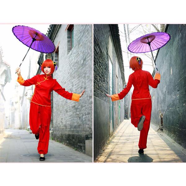 銀魂 神楽 コスプレ 銀魂 コスチューム コスプレ衣装 銀魂
