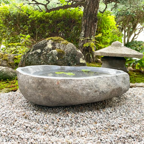 ツボ メダカ 睡蓮 庭 壺 風情 常滑焼？ 陶器製 円筒形 鉢 約30cm