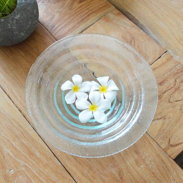 水盤 花器 ガラス おしゃれ メダカ 生け花 盆栽 水鉢 睡蓮鉢