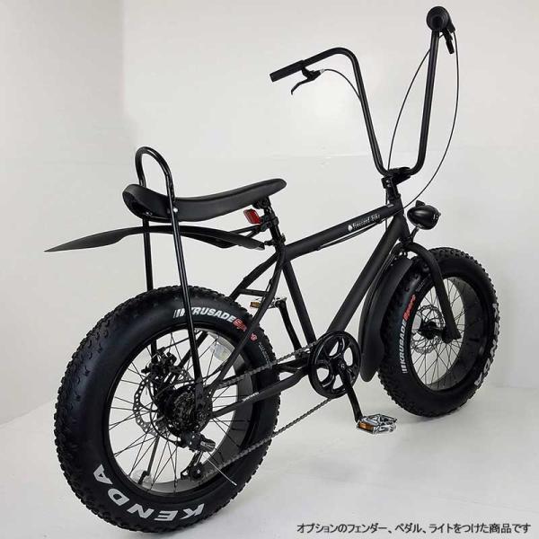 １週間前後でお届け！】バナナシート仕様fivecard-bike モンスターフットミニ 20インチ ファットバイクビーチクルーザー /【Buyee】