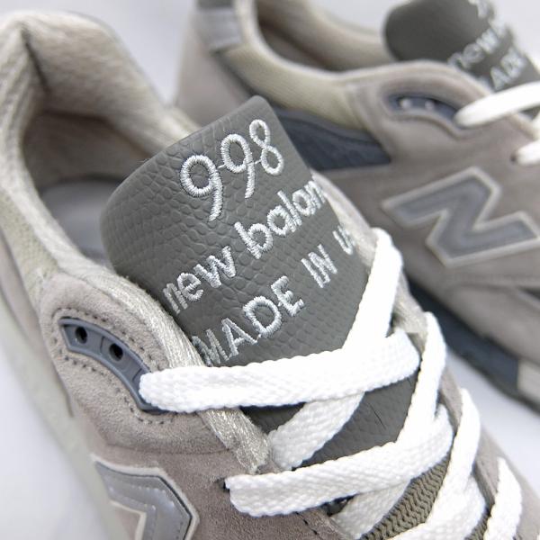 NEW BALANCE ニューバランス998 M998 MADE IN U.S.A. GREY M998GY