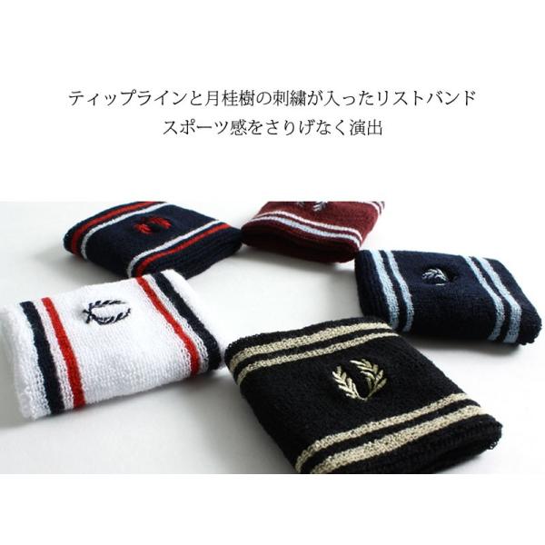 FRED PERRY/フレッドペリー ティップド リストバンド F19690 /【Buyee】