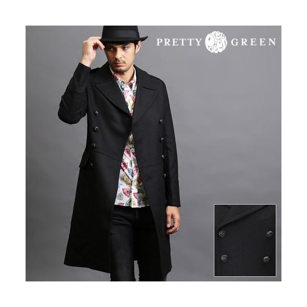 PRETTY GREEN/プリティーグリーン WATCHTOWER ダブルボタンロング 