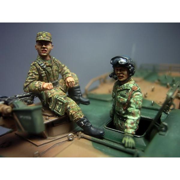 陸上自衛隊 GM35007 1/35 陸上自衛隊96式装輪装甲車搭乗員セット（2体組
