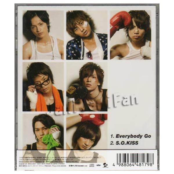 2025最新のスタイル CD キスマイ Go」 「Everybody シングル 2011 Kis-My-Ft2 邦楽