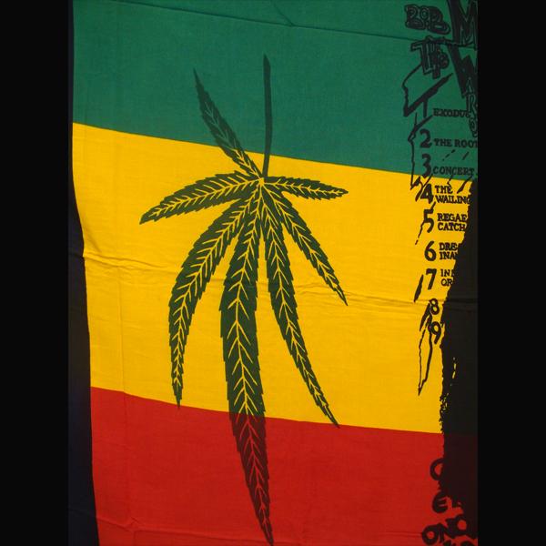 レゲエ☆ラスタカラー☆ラスタフラッグ☆ボブマーリー☆パレオに