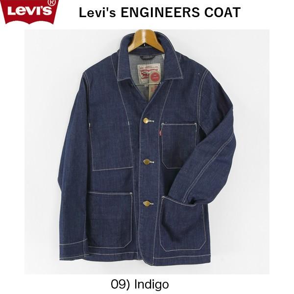 Levi's engineer 2024 coat indigo