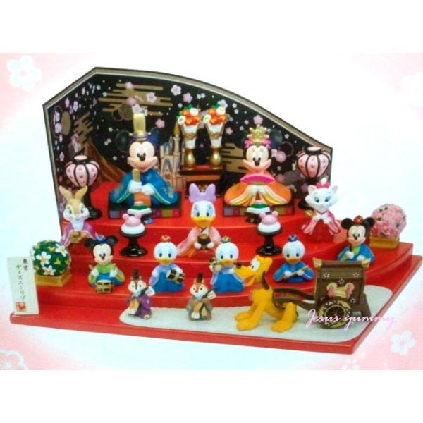 ディズニーひな人形(大) 雛人形ひな祭りお雛さまミッキー&ミニー&仲間