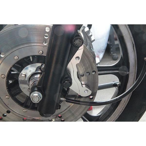 Z400FX キャリパーサポート右側 APレーシングCP2696対応 no.506