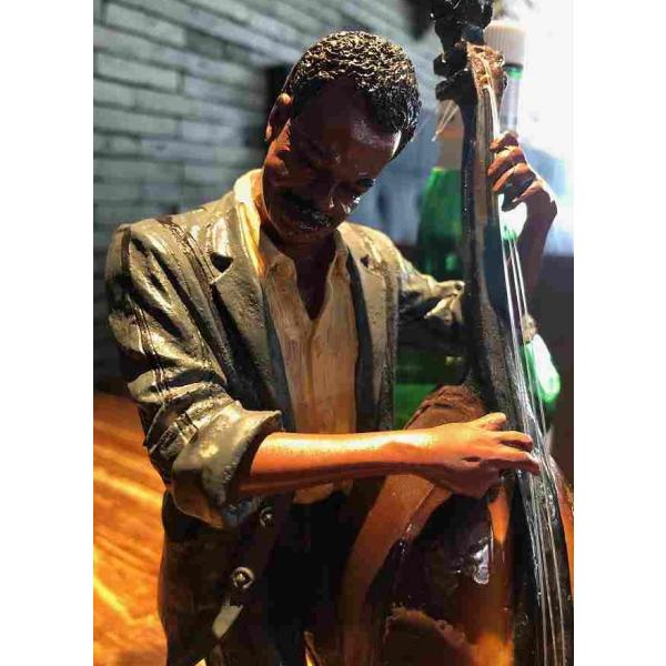 ヴィンテージ JAZZ BANDフィギュア8体+ドラム+ピアノ計10体セット 0fceab73d0bfd26f3c2840715ee230