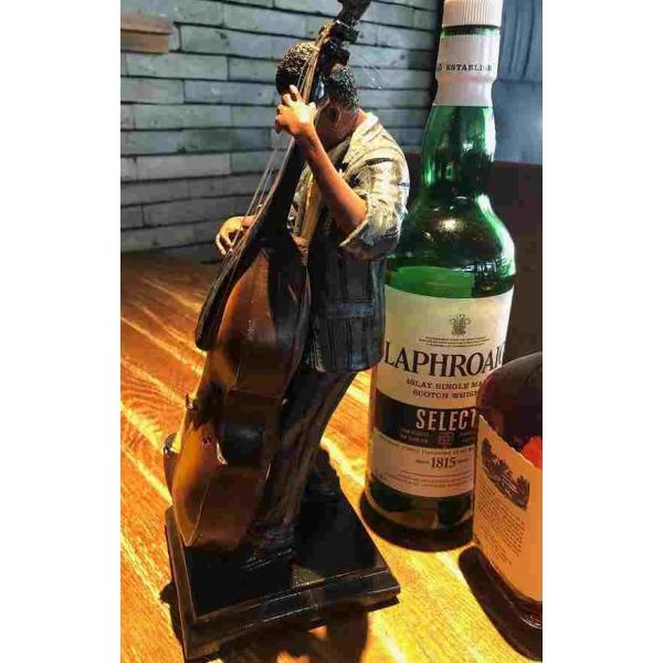 ジャズ フィギュア 人形 ミュージシャン ベース ベーシスト 置物