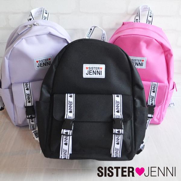 SALE セール/JENNI ジェニー/ジェニィ/ロゴテープ リュック/リュックサック/遠足/通園/通学/入園/2019春夏/キッズ/子供/女の子/テープロゴ /【Buyee】 JENNI リュック