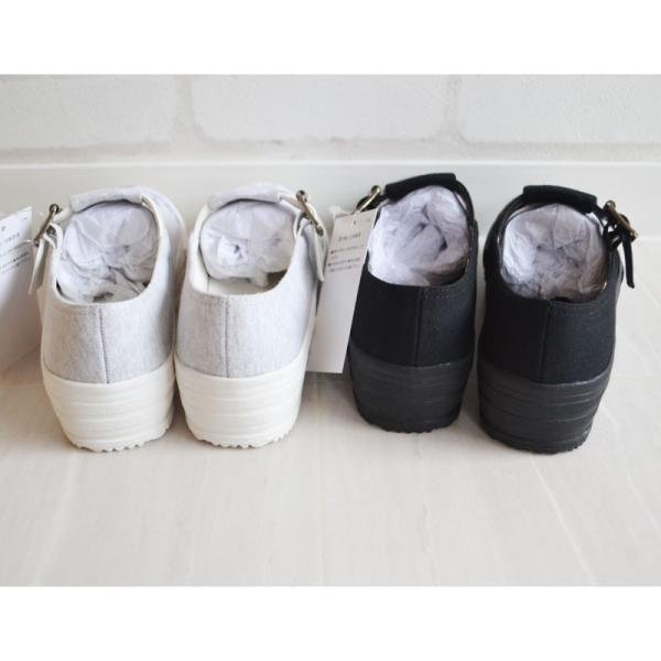 ラスト1点/70%off/ZIDDY ジディー/ロゴ裏毛ワッペン付き厚底スリッポン