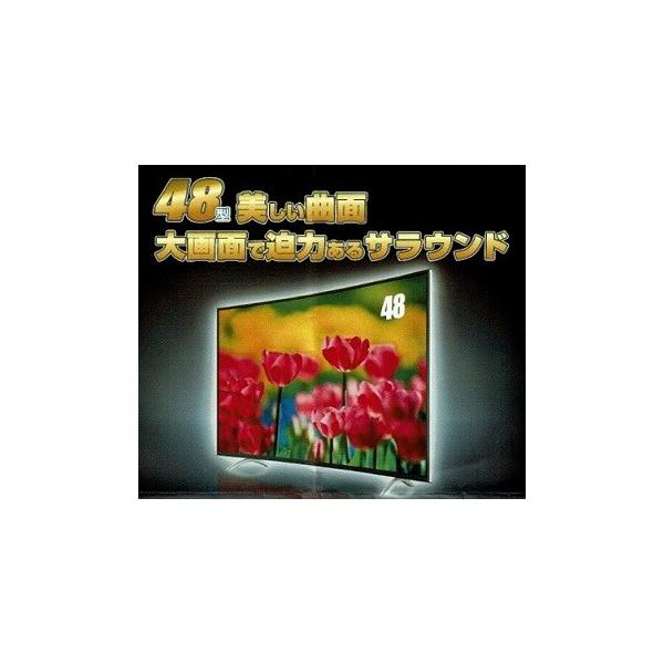 48型 液晶テレビ MHL対応曲面フルハイビジョン