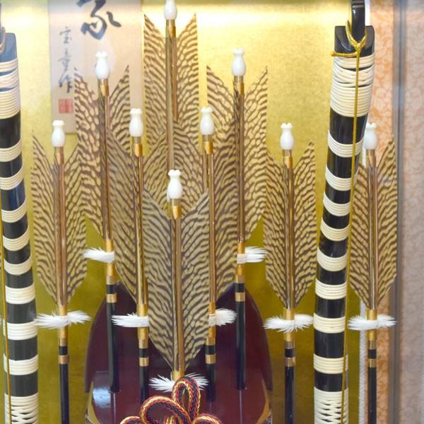 さらに値下げ！美品　破魔弓飾り30号 楽天市場】破魔弓 ケース飾り 破魔弓 華風作 御破魔弓飾り 13号