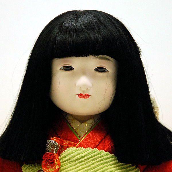 市松人形13号駒金彩蝶々柄女の子いちまつ人形/【Buyee】