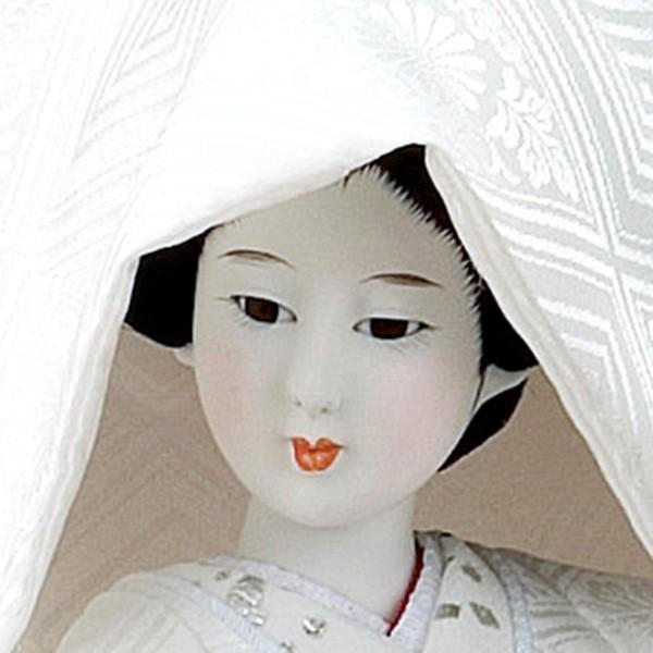 日本人形10号尾山人形オ1820 白むく花嫁/【Buyee】