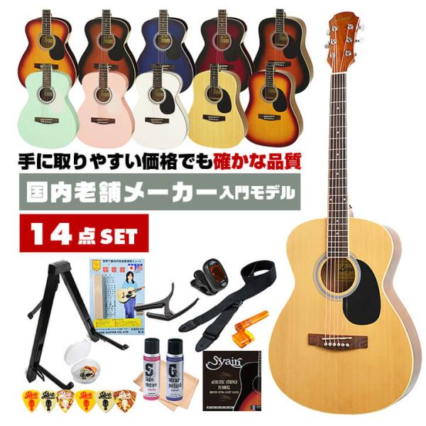 アコースティックギター 初心者セット (充実 15点 入門) アコギ Legend