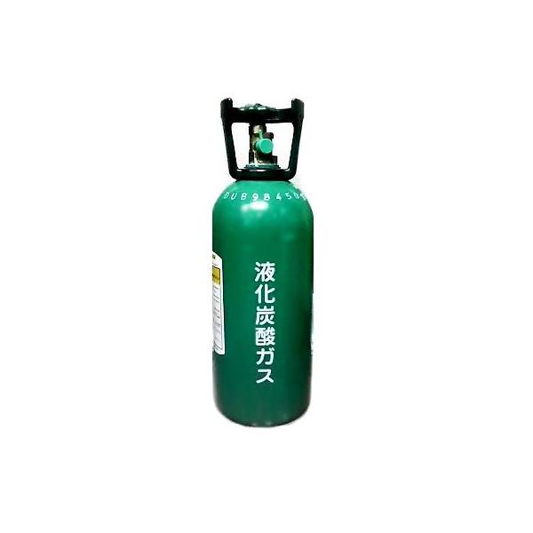 ミドボン　液化炭酸ガス 5kg 残量あり 液化炭酸ガスボンベ 大型ボンベ 5kg 残量計付 ミドボン 二酸化炭素 CO2