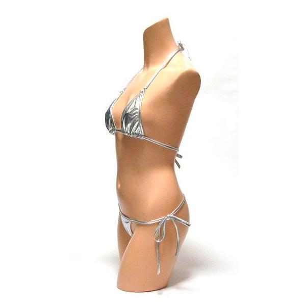 シルバー マイクロビキニ 水着 レディース mizugi 水着コーデ bikini