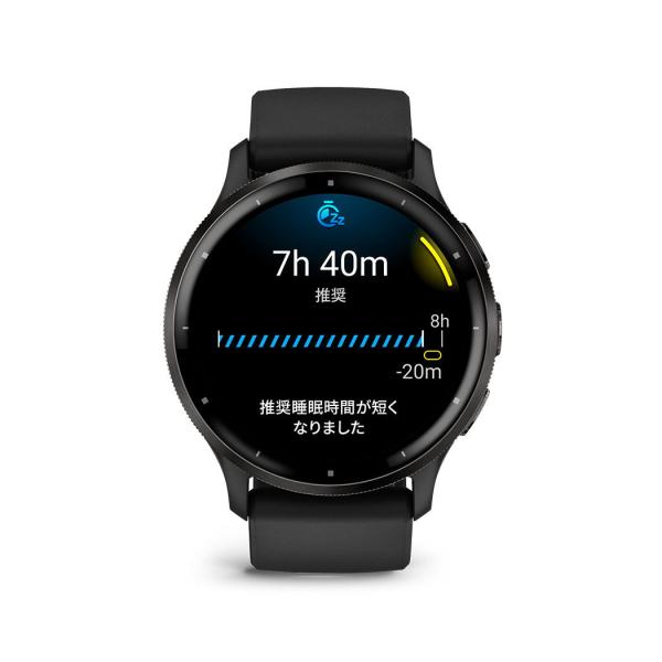 Venu Sq Music Black/Slate（Suica・VISA決済付） GARMIN VENU 音楽