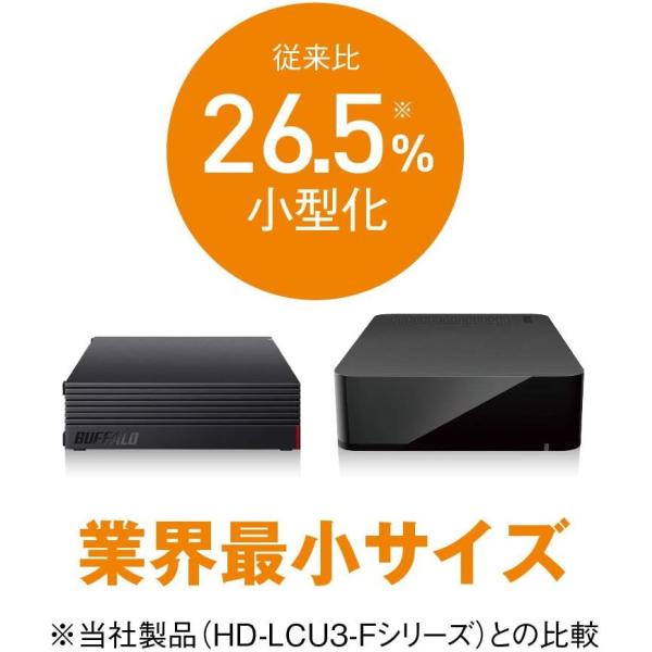 BUFFALO パソコン＆テレビ録画用外付けハードディスク 4.0TB USB3.1