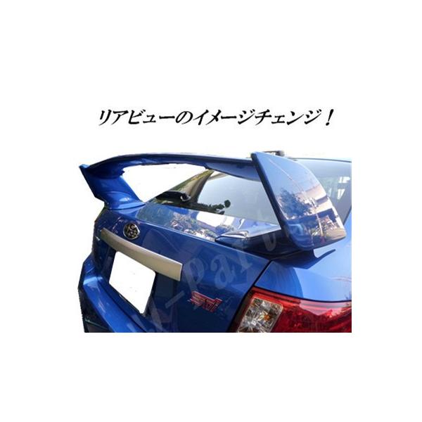 インプレッサセダン ＧＶＢ系 リアトランクスポイラーＷＲＸ ＳＴｉ仕様に！後期 専用設計！ /【Buyee】