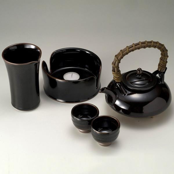 2022/06/10 一時終売22/9再販予定】沈壽官窯さしむかい黒茶家くろじょ