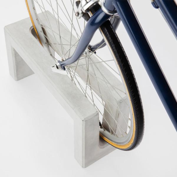 自転車スタンド おしゃれ 置くだけ 屋外 「 コンクリート製 自転車スタンド 屋外 置くだけ おしゃれ [受注生産] 「コンクリート製