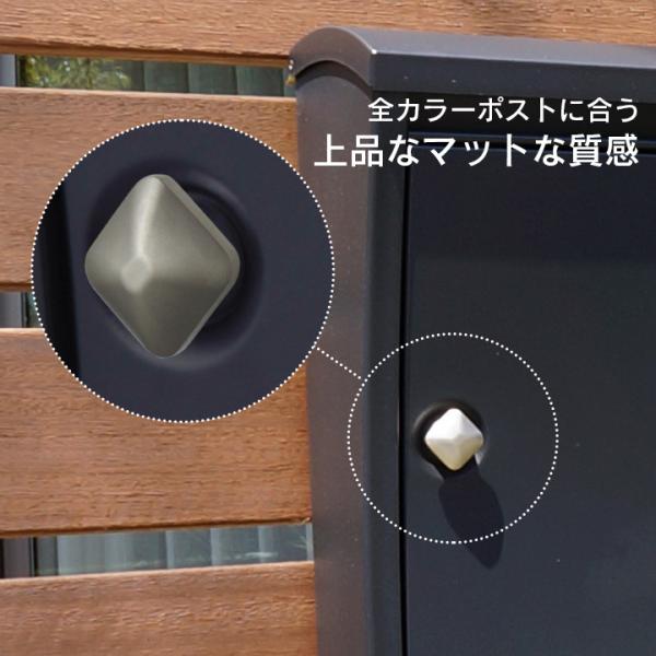 ポスト 壁掛け おしゃれ 「 郵便ポスト 壁付け STEELY スティーリー
