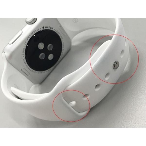 中古 Apple Watch Sport 42mm 初代 アップルウォッチ ホワイト