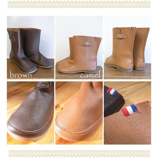 未使用タグ付き コース KOOS シボ革 本革 SNEEUW ブーツ ベルト 茶