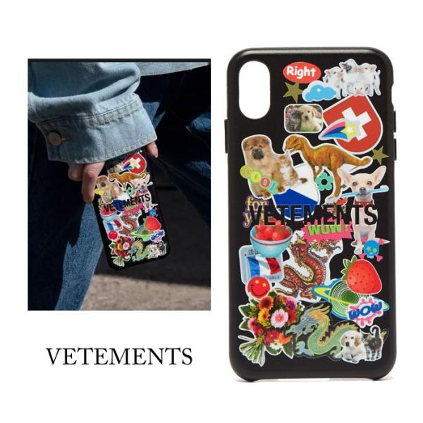 VETEMENTS(ヴェトモン) Stickers ステッカー iPhone XS Max