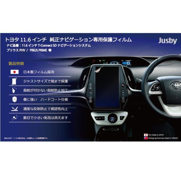 日本製&2枚入り) トヨタ プリウスPHV & プリウス 50系 保護フィルム ...