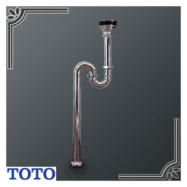 TOTO 排水管TK18S 排水金具付きSトラップ床排水用（38MM・Sトラップ