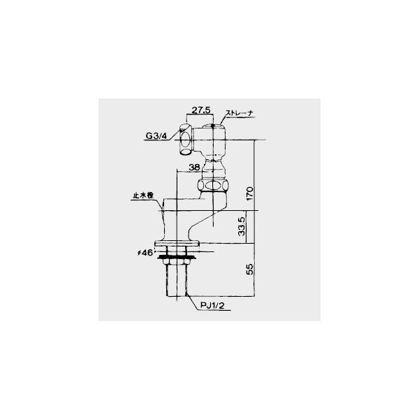 Z537L KVK 水栓部品 立形延長ソケット（2個セット） /【Buyee】 Buyee