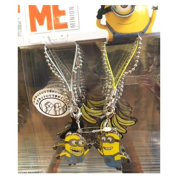 ユニバ USJ ミニオン アイス キーホルダー ストラップ 根付け