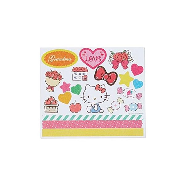 ハローキティ母の日カード おばあちゃんへ スクラップブッキングカード