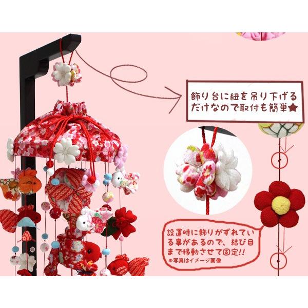 ＊コメント必須＊傘かざり　桜花＊つるし雛＊初節句お祝い（糸巻き台付き） コメント必須＊傘かざり 桜花＊つるし雛＊初節句お祝い（糸巻き