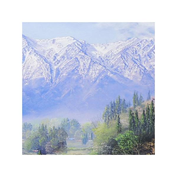 絵画 油絵 立山 （佐田光） 【海・山】【肉筆】【油絵】【日本の