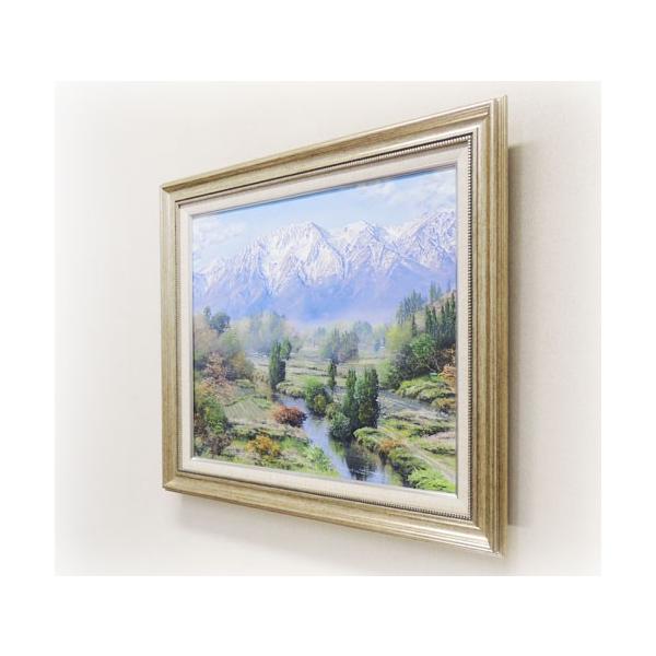 絵画 油絵 立山 （佐田光） 【海・山】【肉筆】【油絵】【日本の